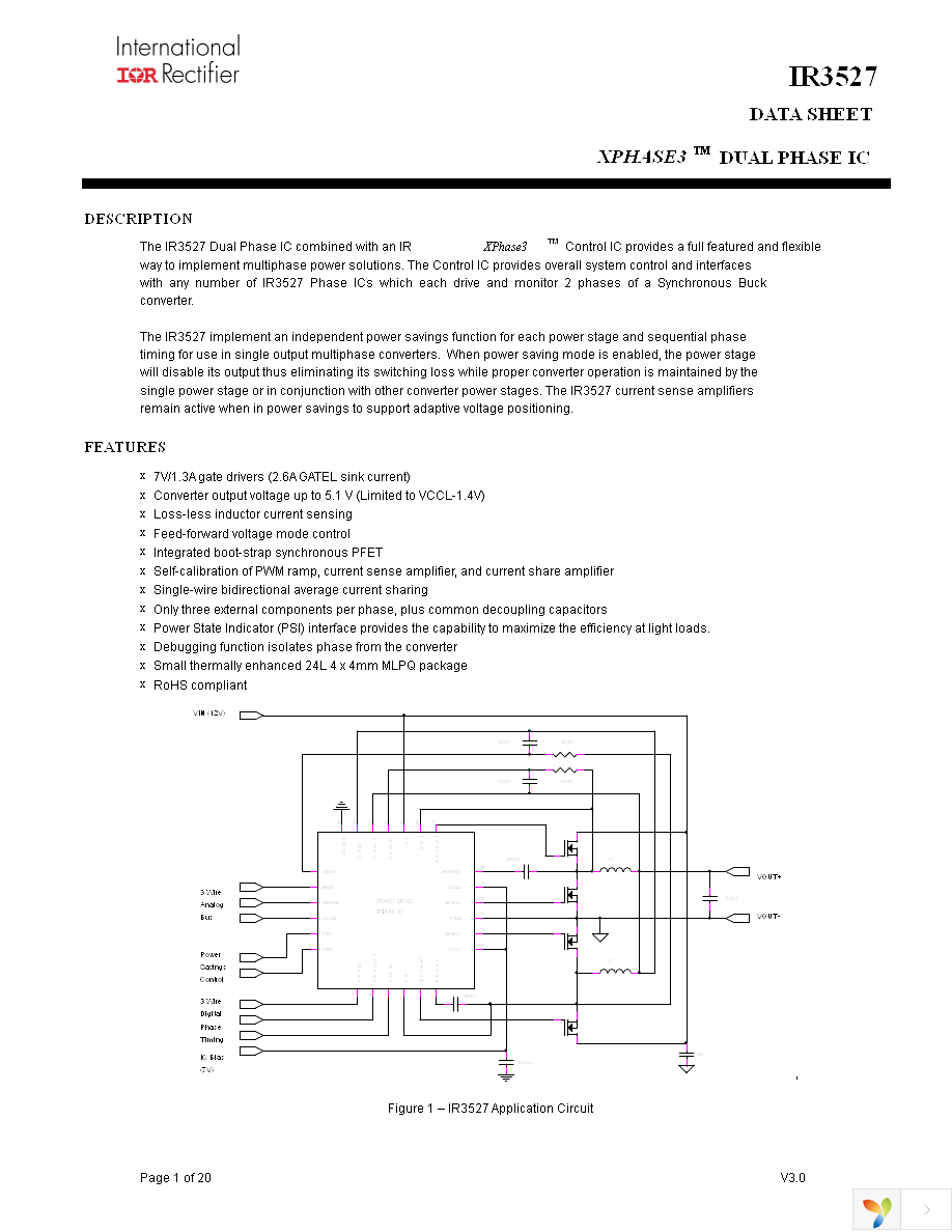 IR3527MTRPBF Page 1