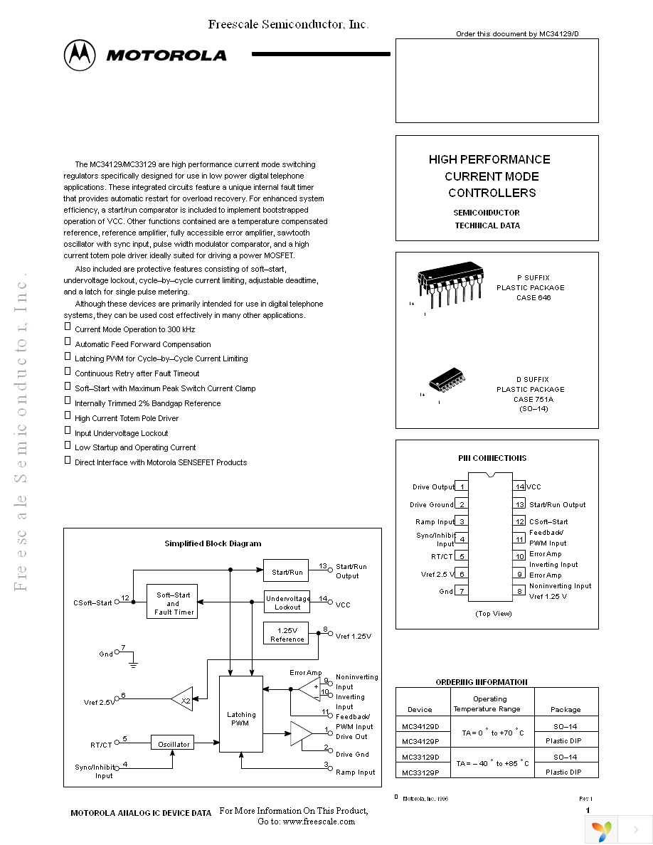 MC34129EF Page 1