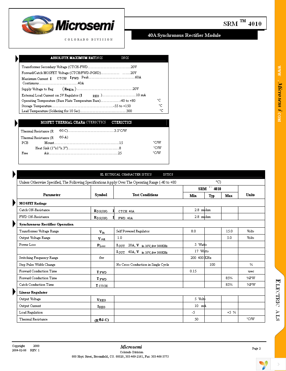 SRM4010 Page 2