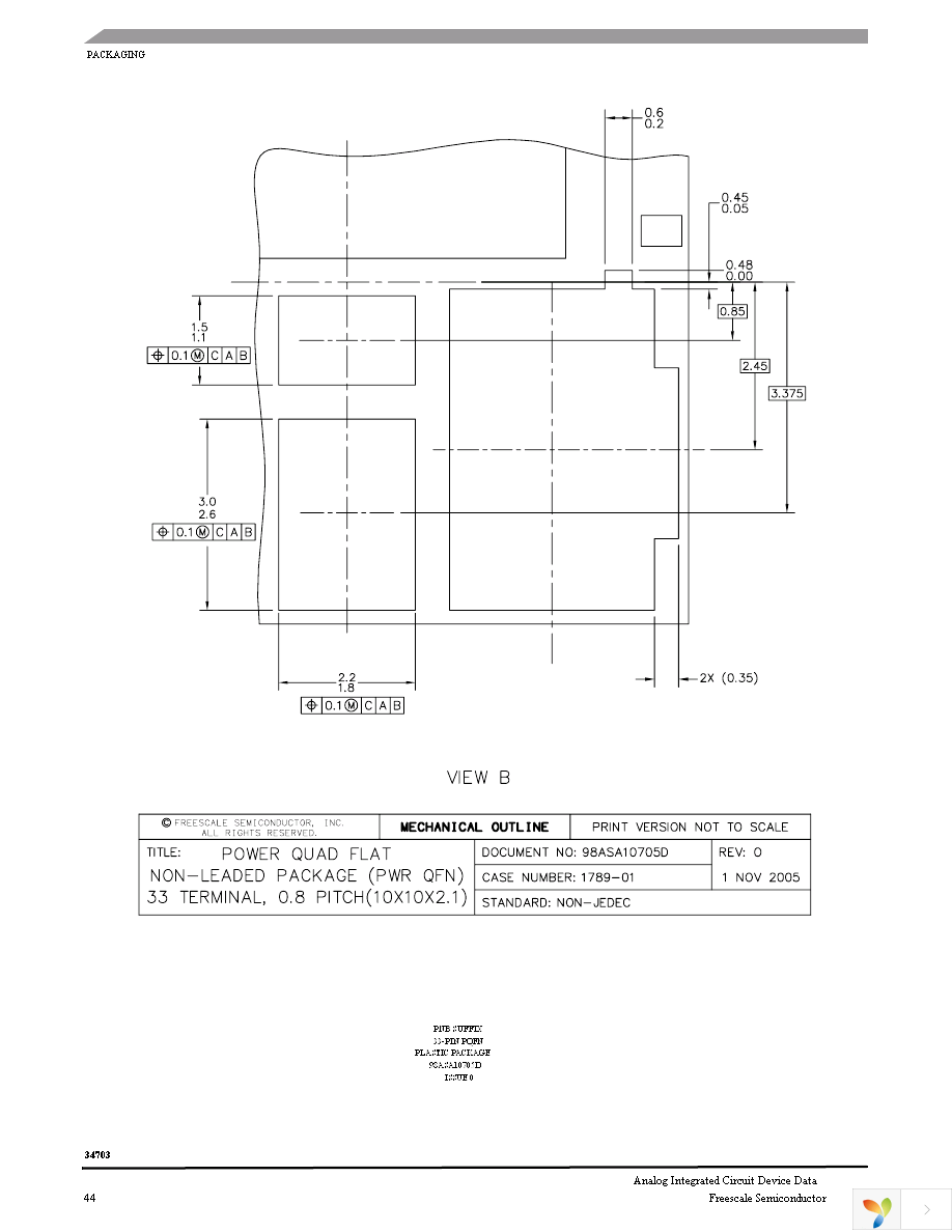 MC34703PNB Page 44