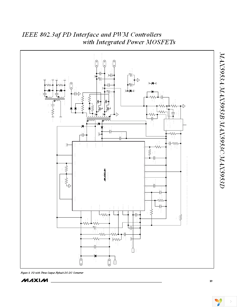 MAX5953CUTM+T Page 19