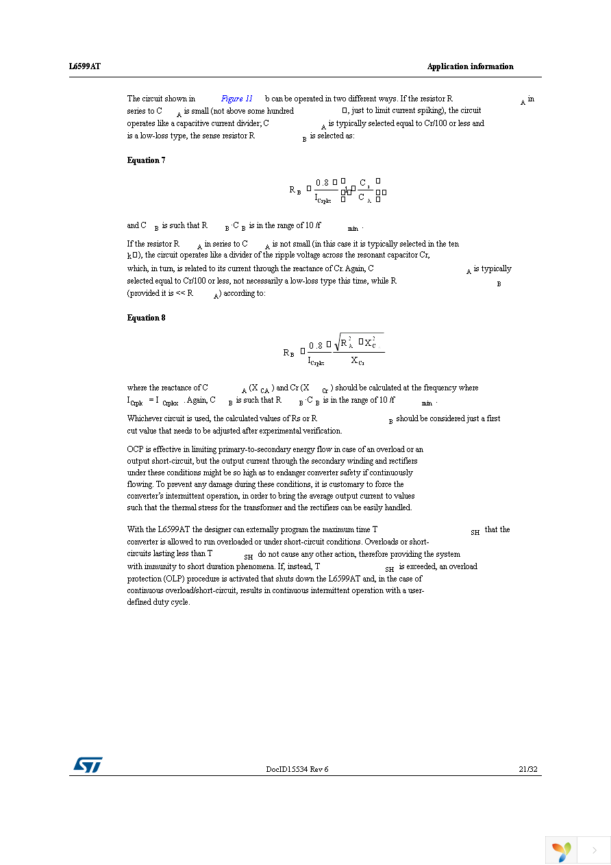 L6599ATDTR Page 21