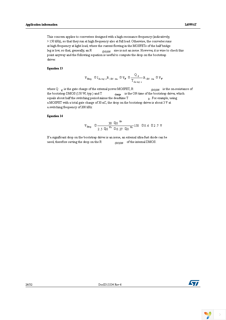 L6599ATDTR Page 26
