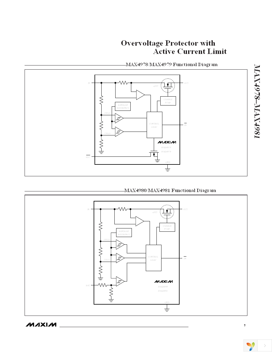 MAX4980ETA+T Page 7