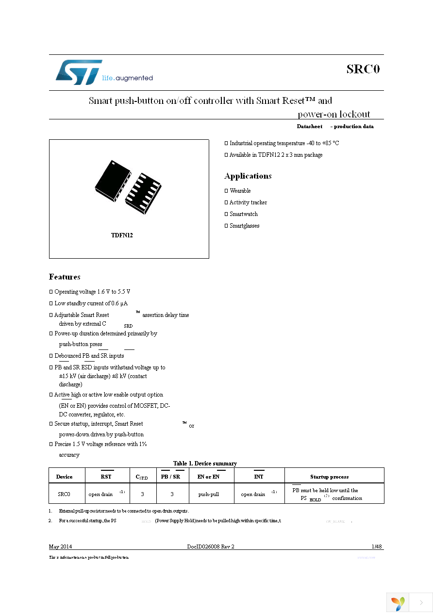 SRC0CS25D Page 1