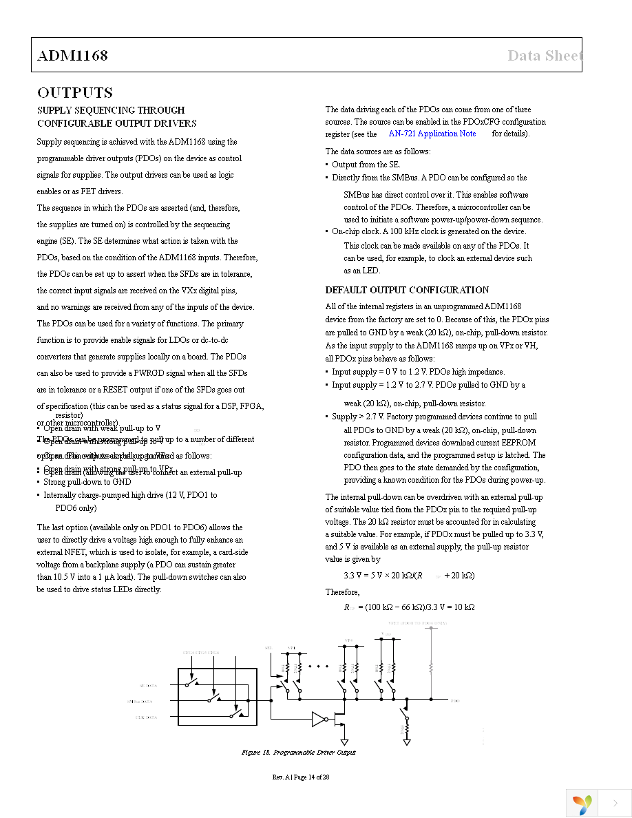 ADM1168ASTZ Page 14