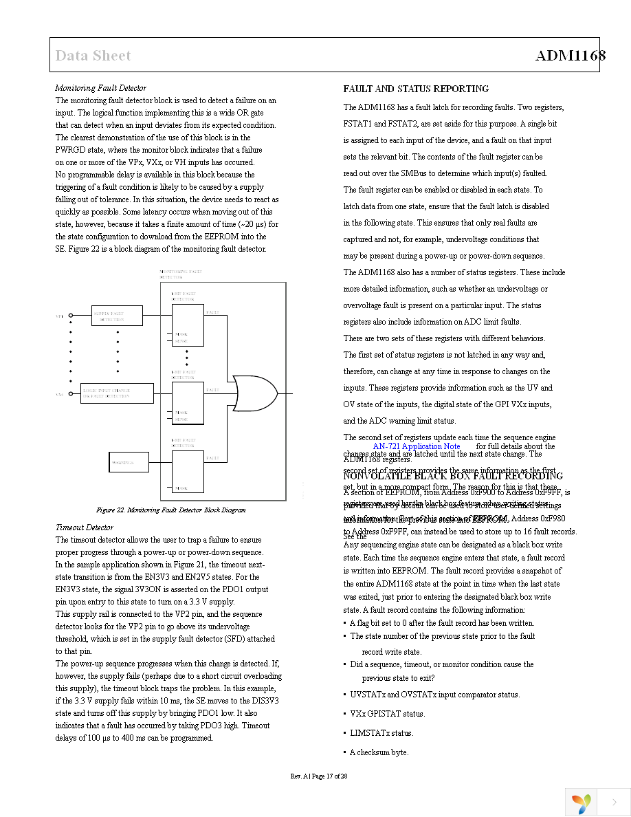 ADM1168ASTZ Page 17