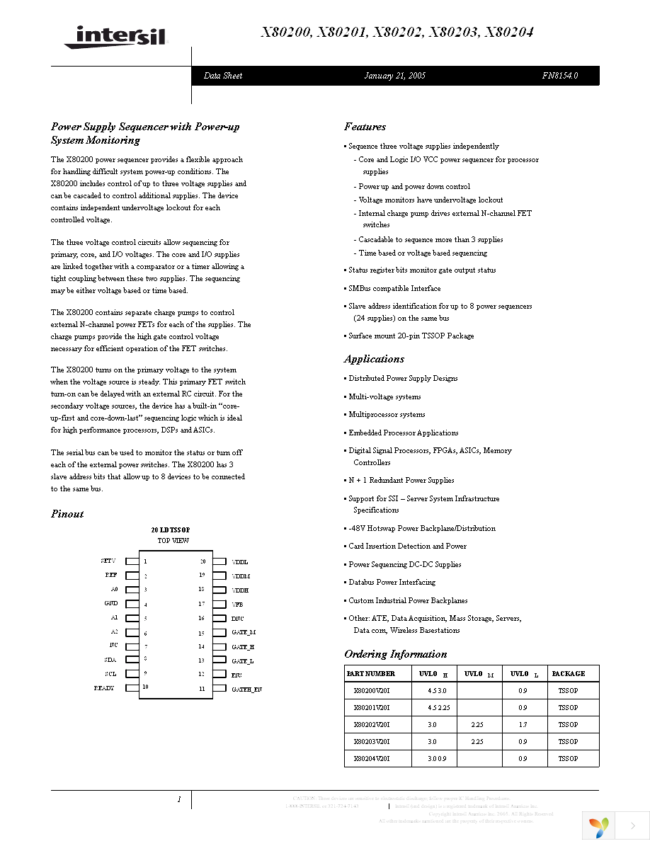 X80201V20I Page 1