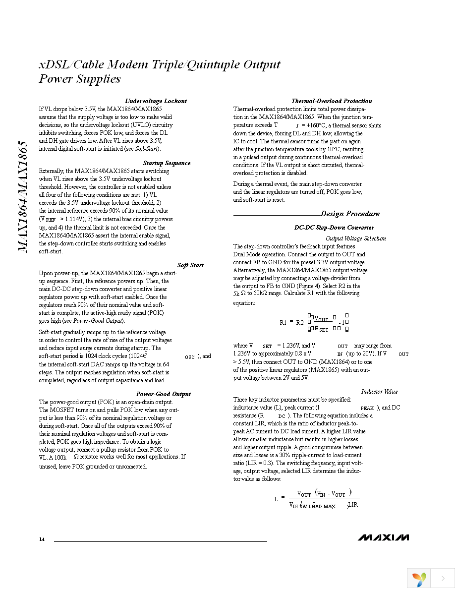 MAX1864TEEE+ Page 14