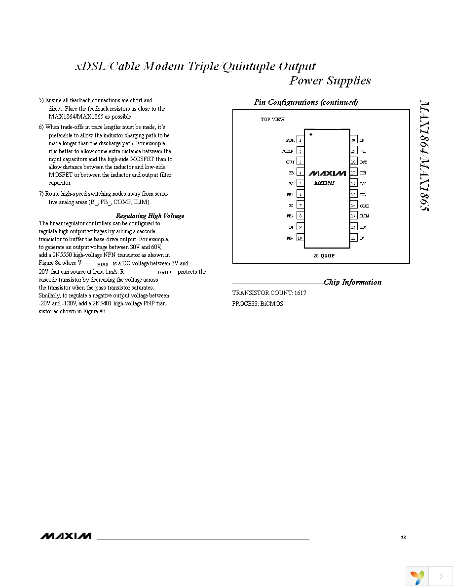 MAX1864TEEE+ Page 23