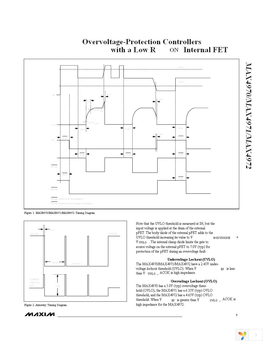 MAX4970EWC+T Page 7