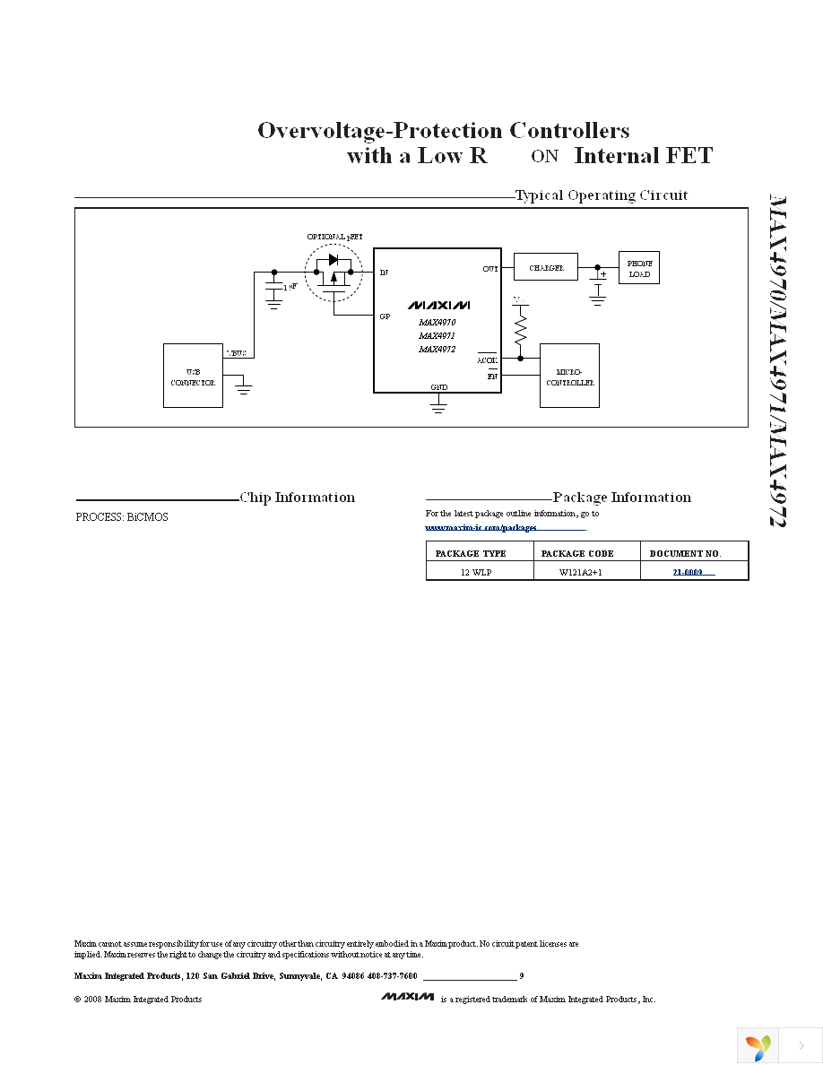 MAX4970EWC+T Page 9