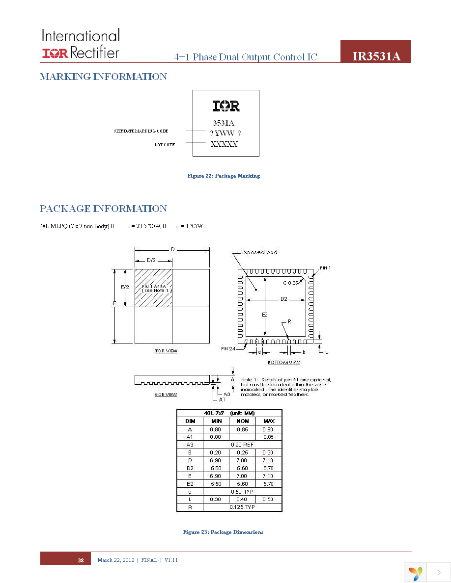 IR3531AMTRPBF Page 38