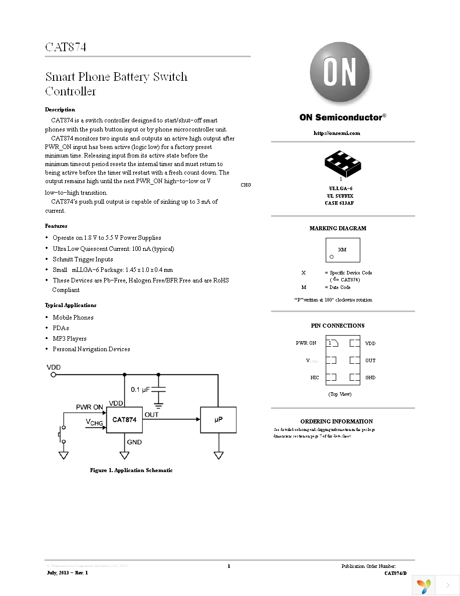 CAT874-80ULGT3 Page 1