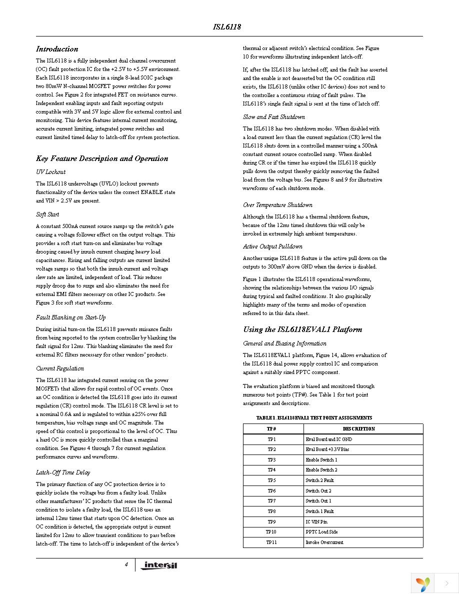 ISL6118HIBZA Page 4