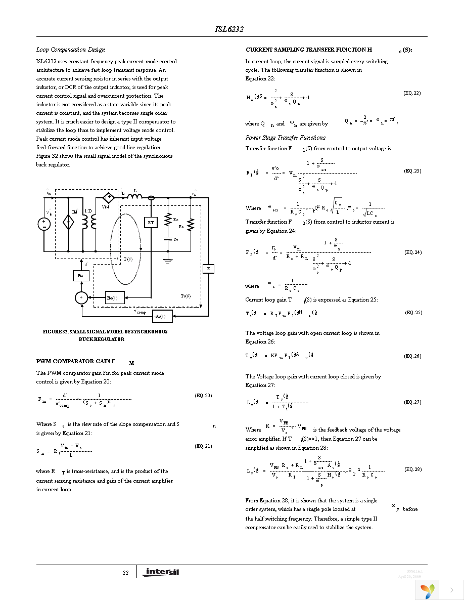 ISL6232CAZA-T Page 22