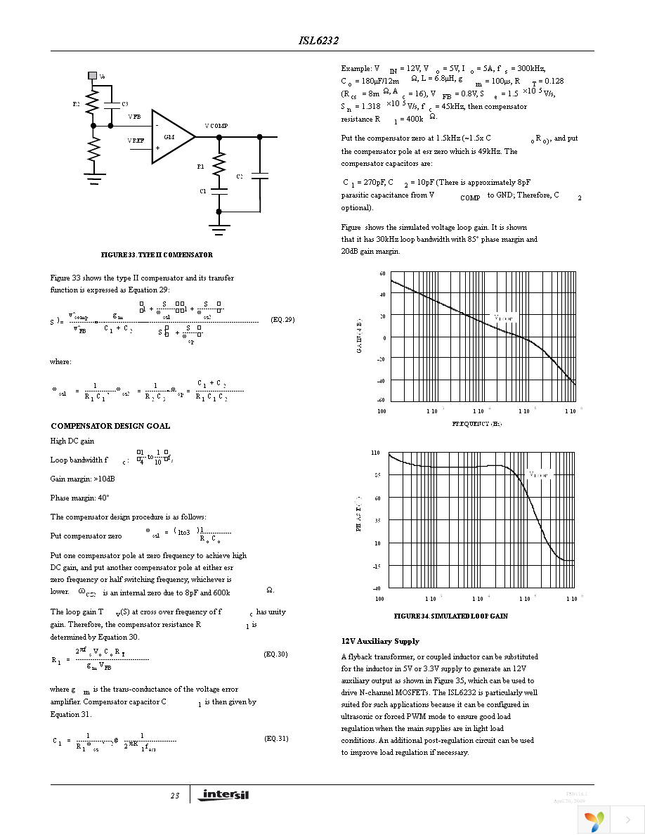 ISL6232CAZA-T Page 23