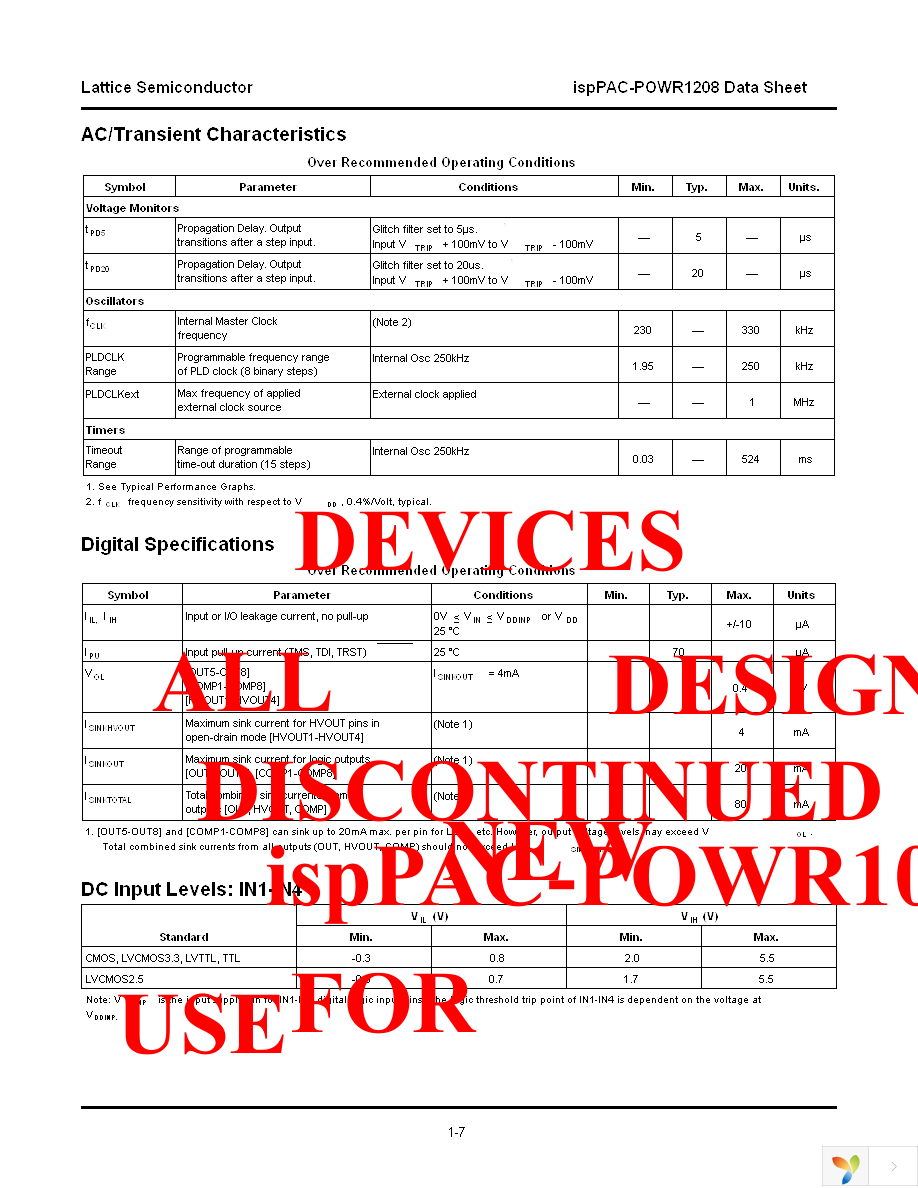 ISPPAC-POWR1208-01TN44E Page 8