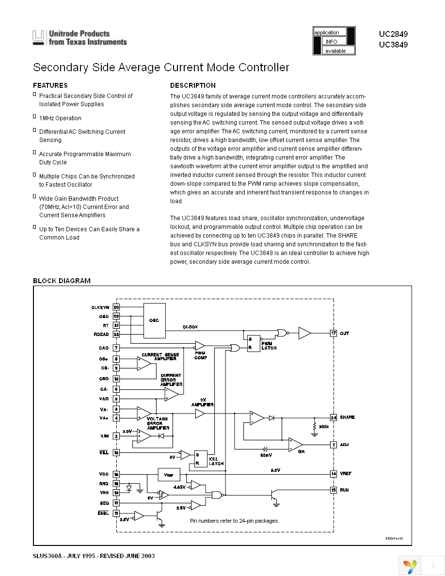 UC3849DW Page 1