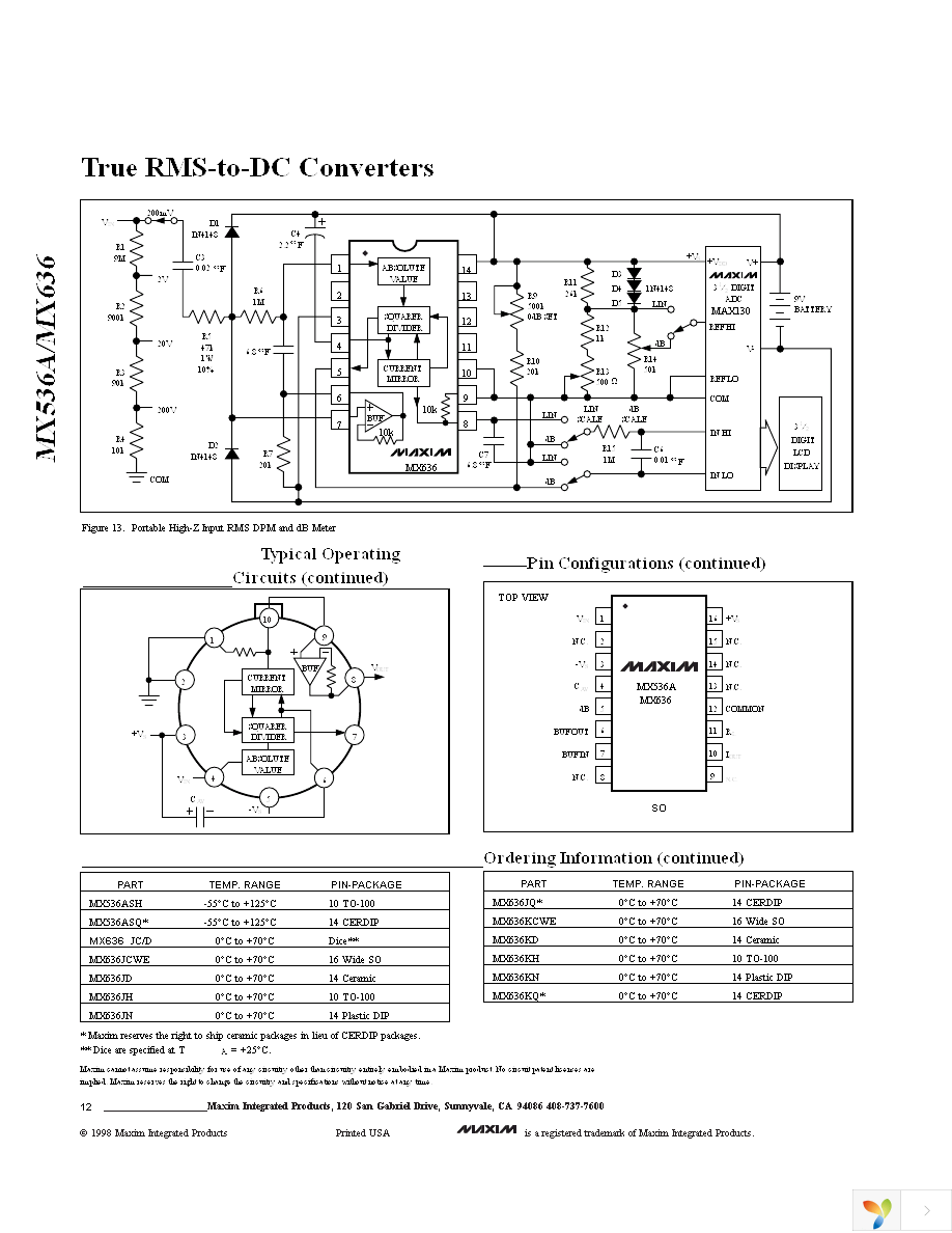 MX536AJCWE Page 13