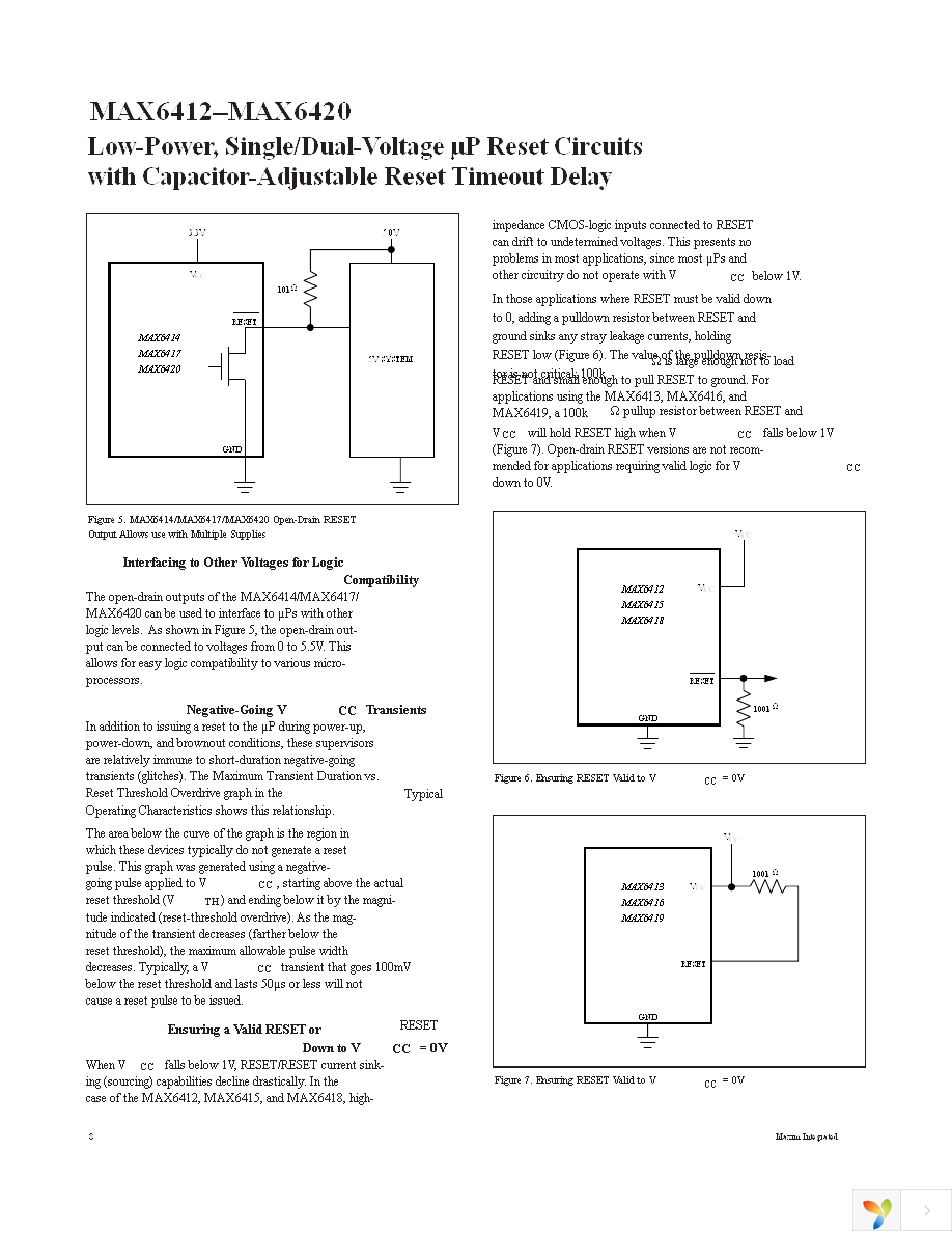 MAX6412UK22+T Page 8