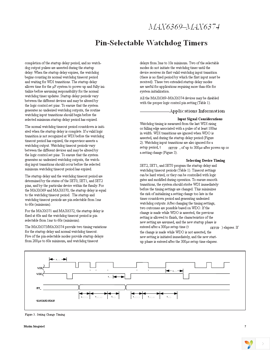 MAX6370KA+T Page 7