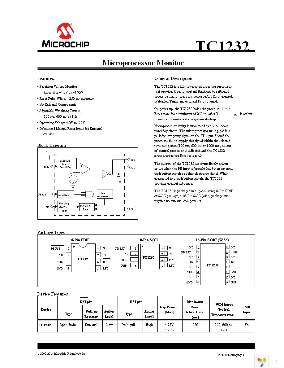 TC1232COA Page 1