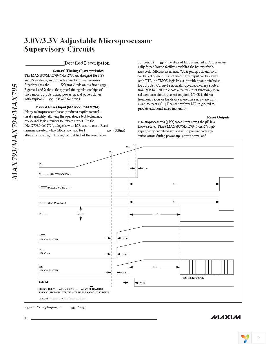 MAX793TCSE+ Page 8