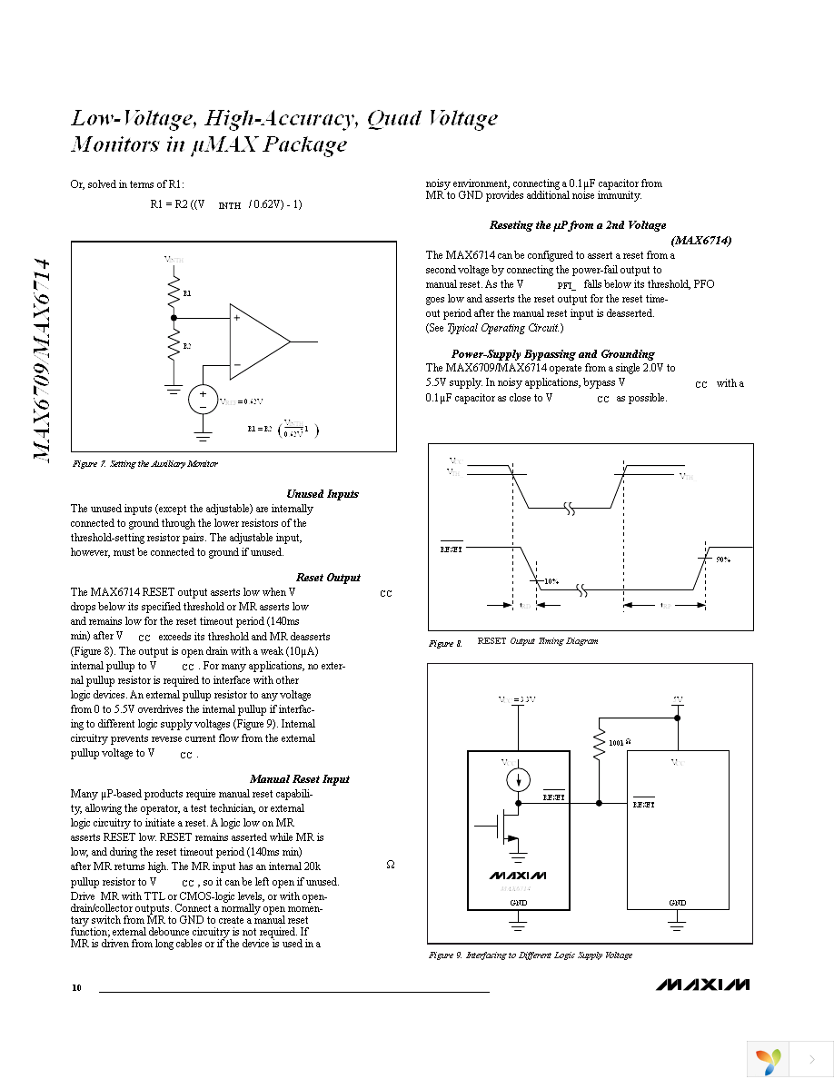 MAX6714DUB+ Page 10