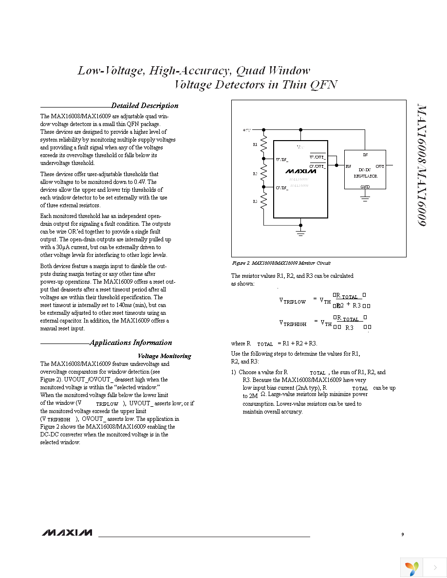 MAX16009TG+ Page 9