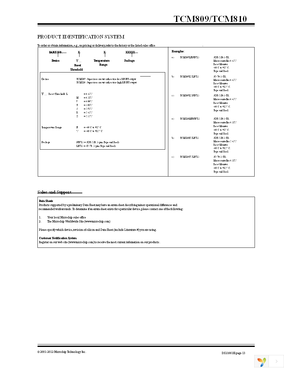 TCM809RENB713 Page 13