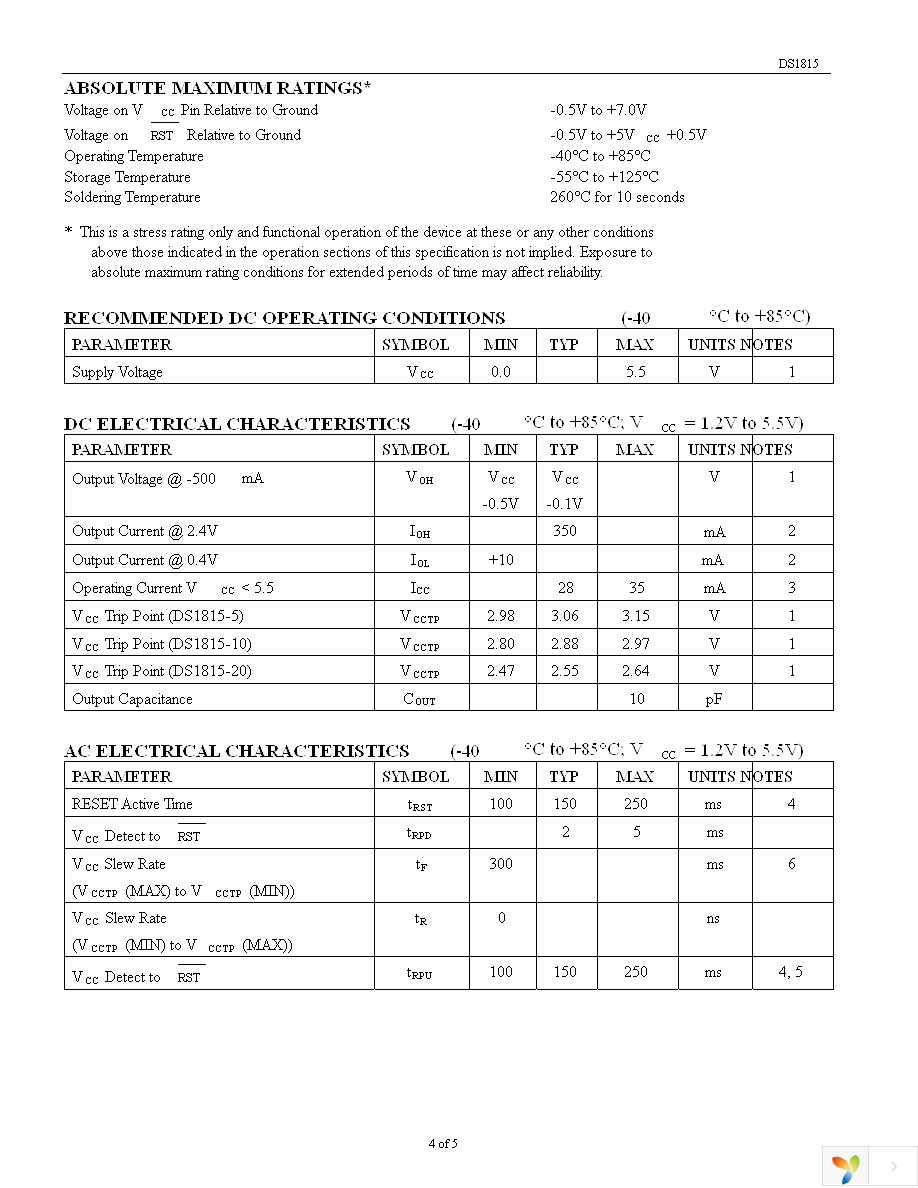 DS1815R-10+T&R Page 4