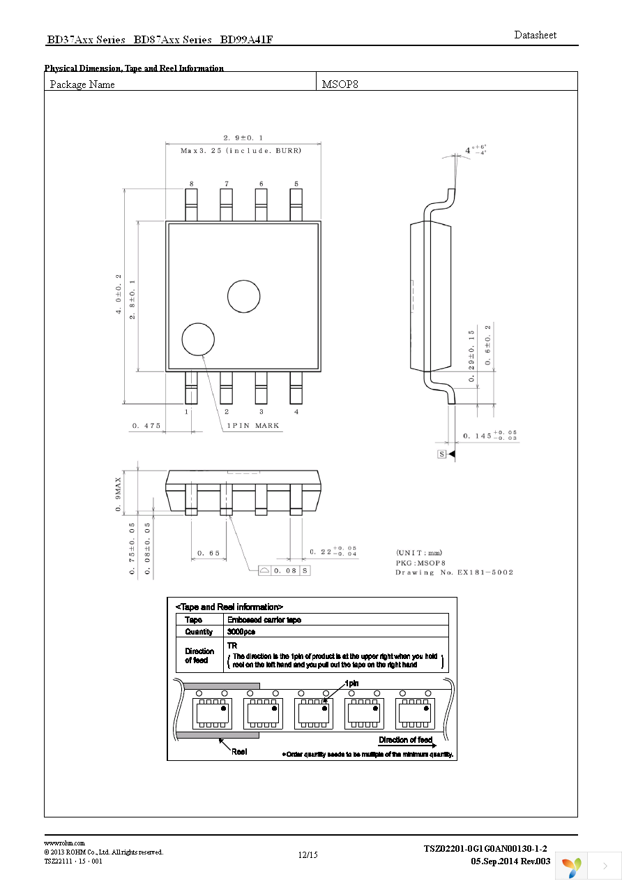 BD87A28FVM-TR Page 12