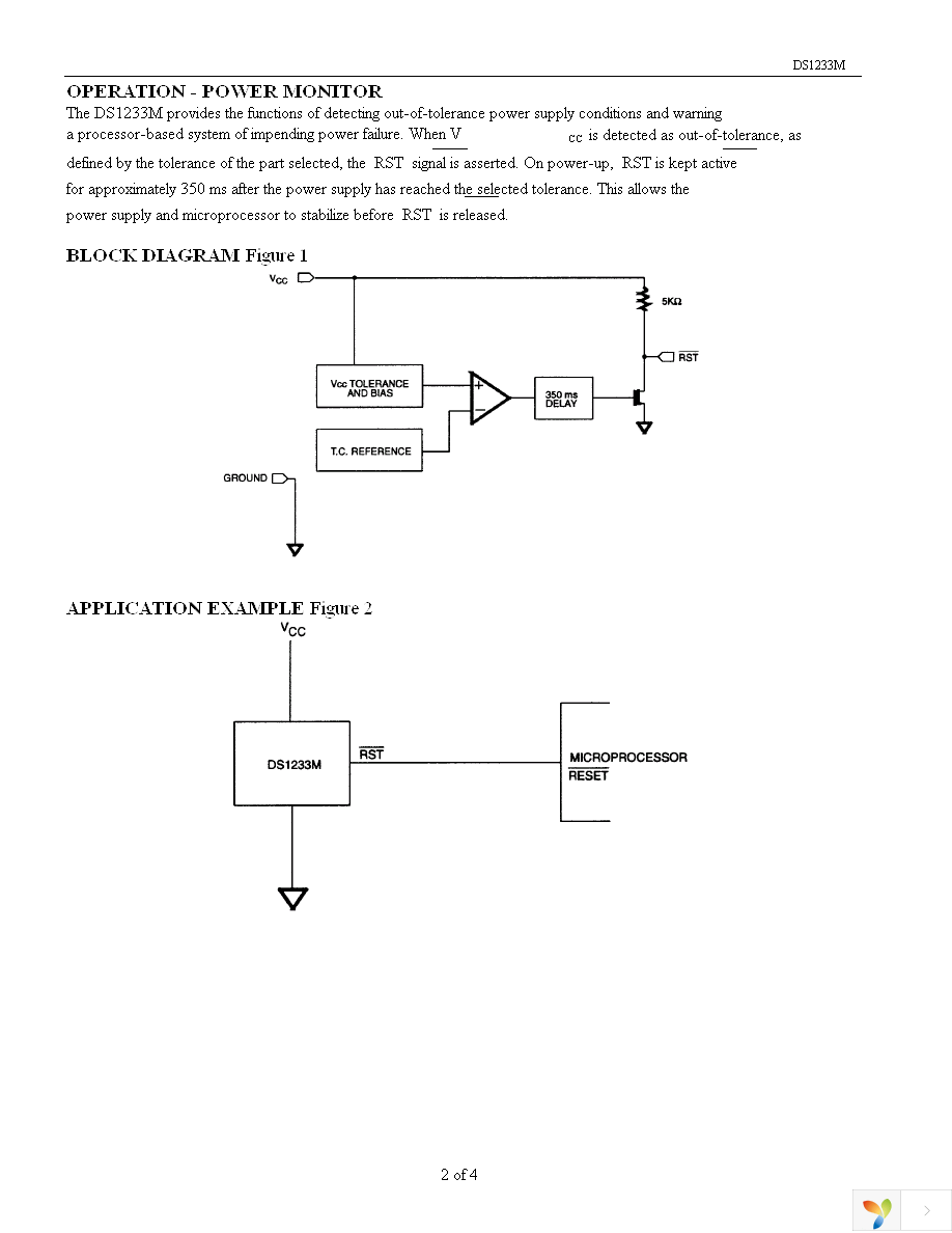 DS1233MS-3+ Page 2