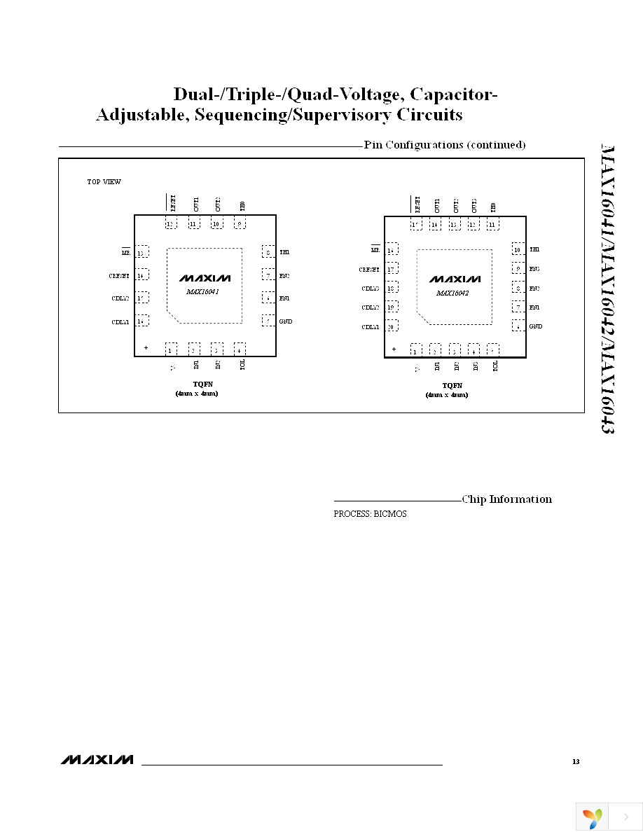 MAX16043TG+ Page 13