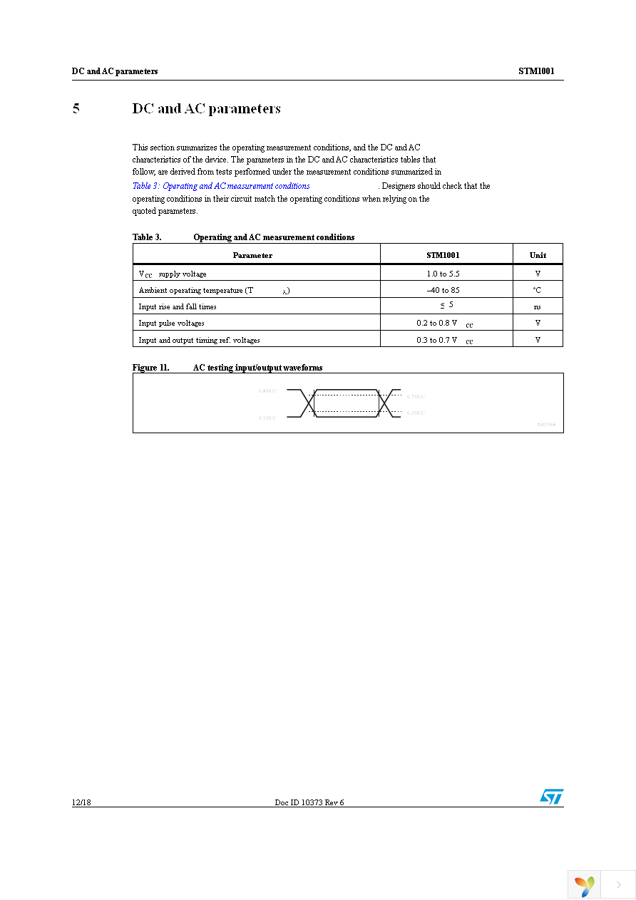 STM1001SWX6F Page 12