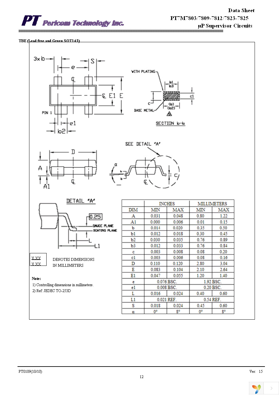 PT7M7811STBEX Page 12