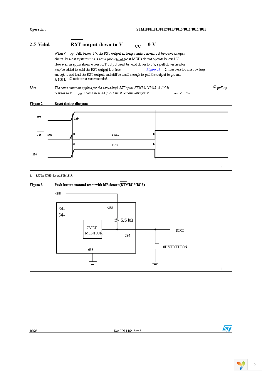 STM1816RWX7F Page 10