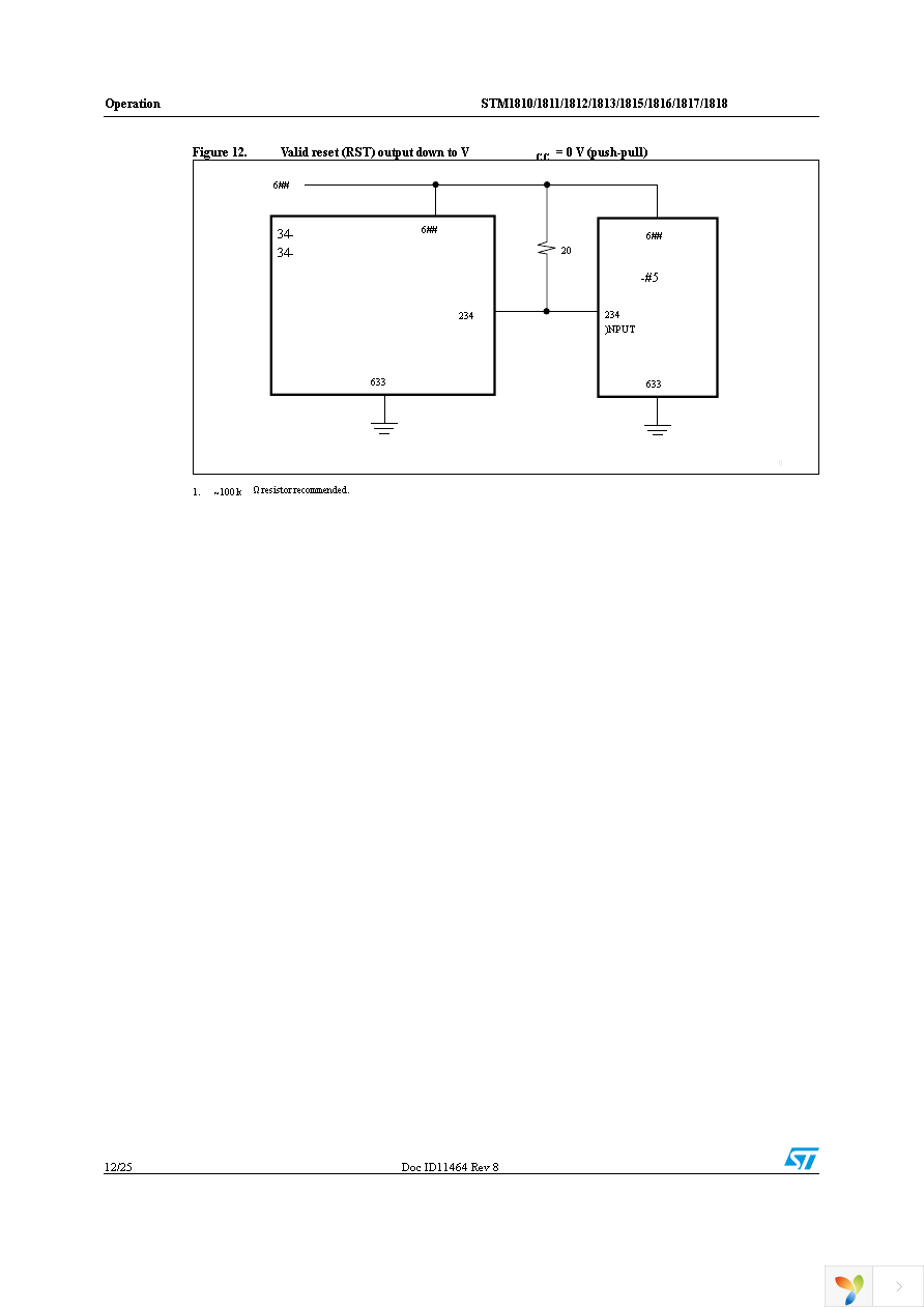 STM1816RWX7F Page 12