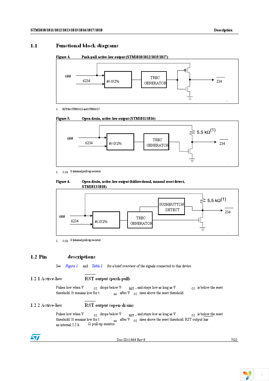 STM1816RWX7F Page 7