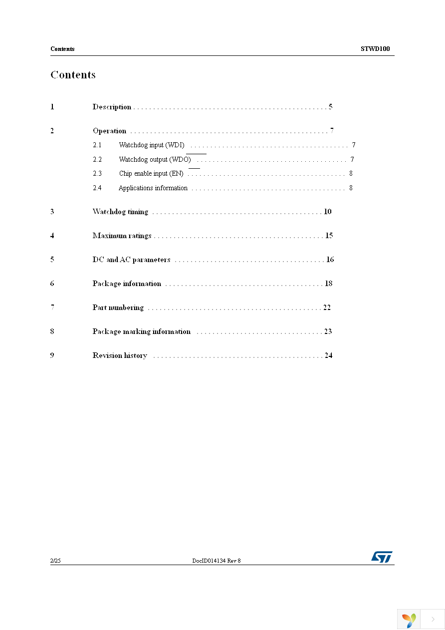 STWD100NYWY3F Page 2