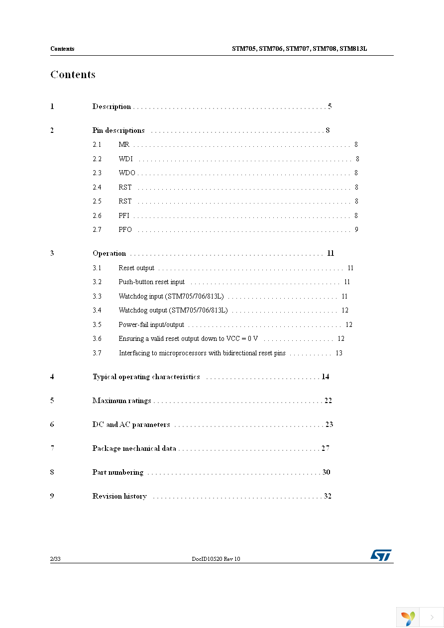 STM706M6F Page 2