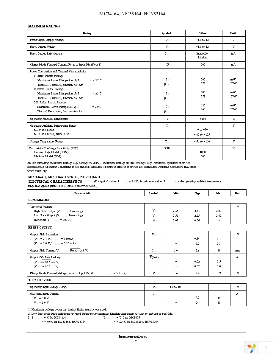 MC33164D-3R2G Page 2