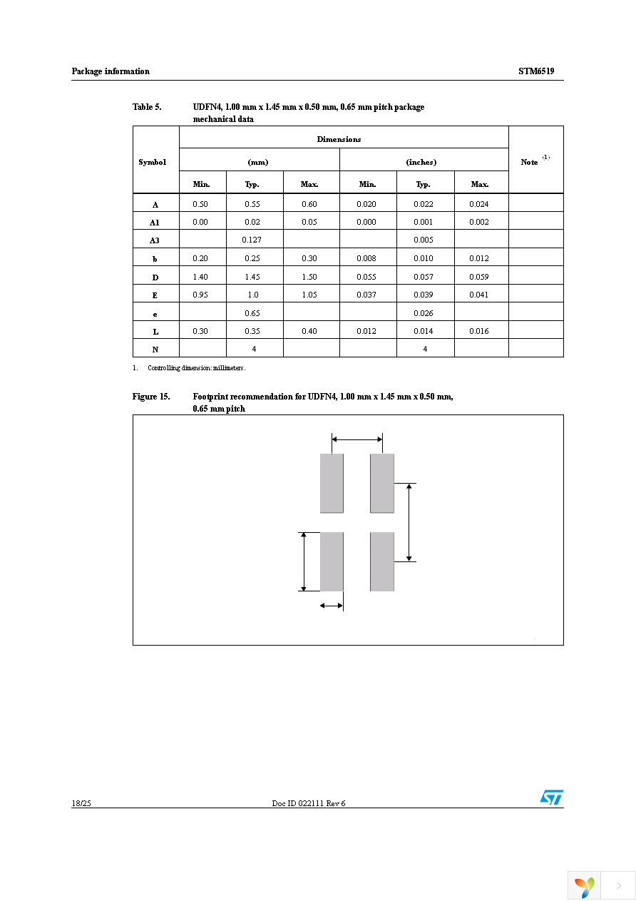 STM6519APAAUB6F Page 18