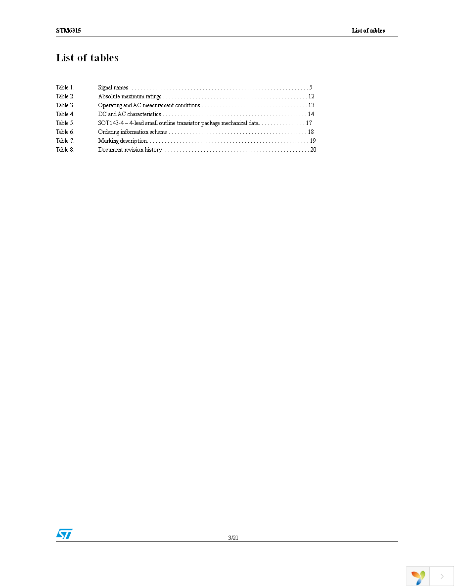 STM6315SDW13F Page 3