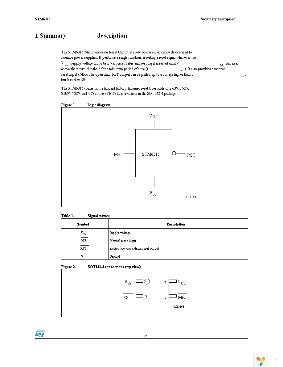 STM6315SDW13F Page 5