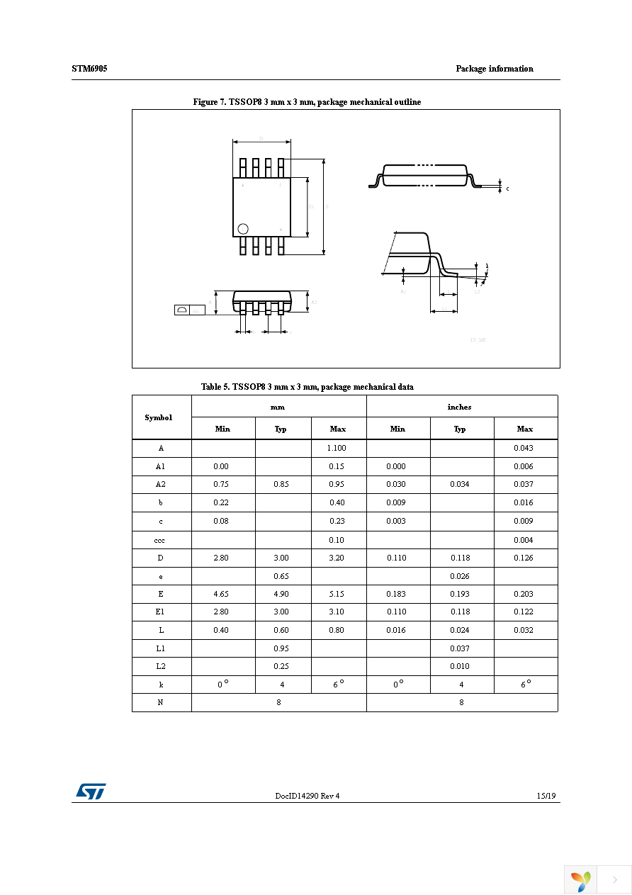 STM6905PWEDS6F Page 15