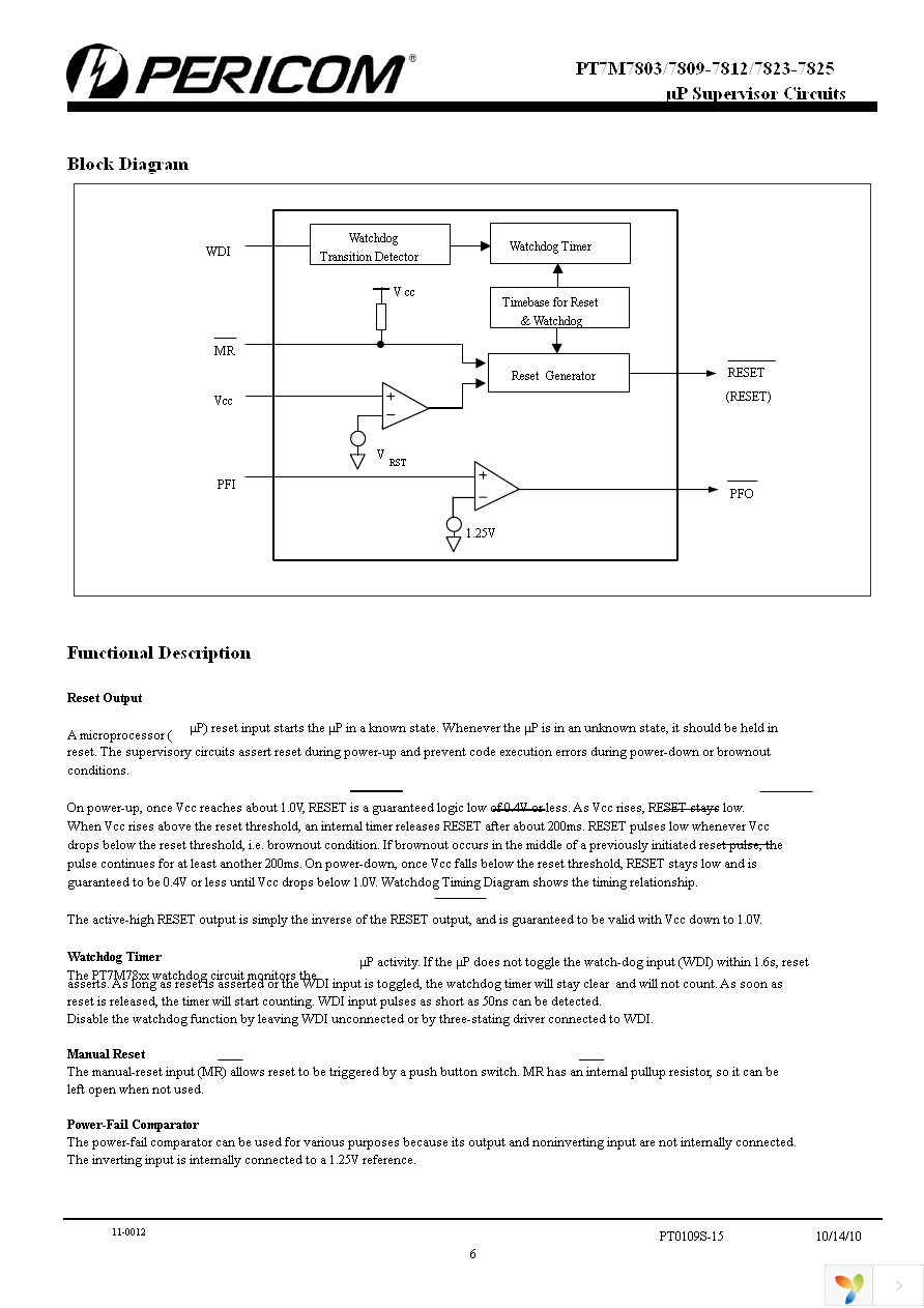 PT7M7809STEX Page 6