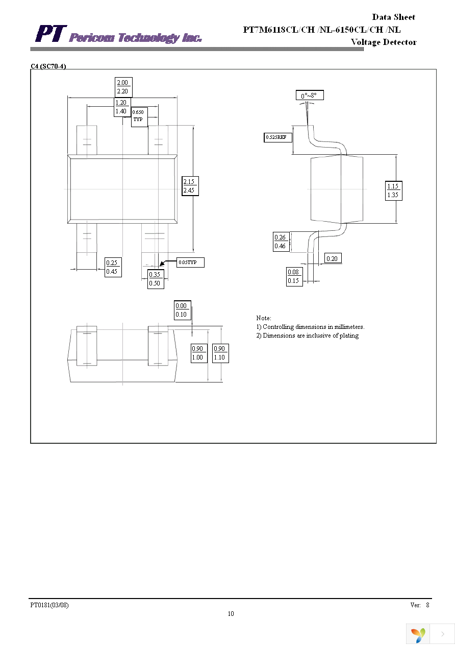 PT7M6127NLC4EX Page 10