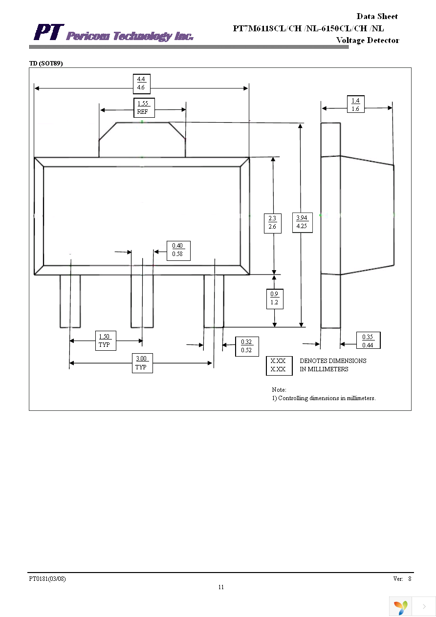 PT7M6127NLC4EX Page 11